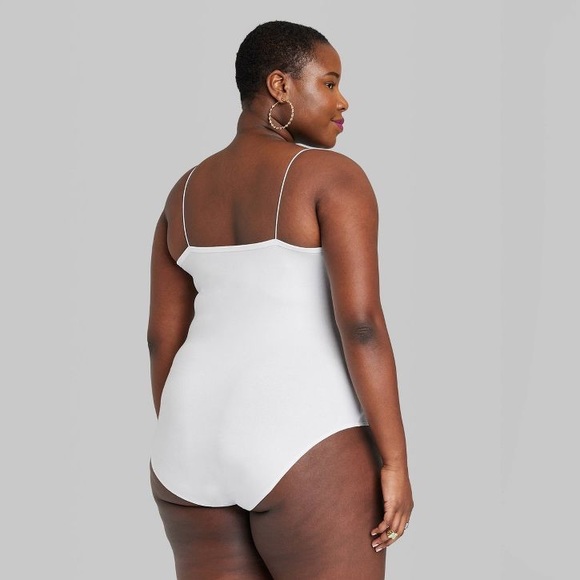Women's Spaghetti Strap Bodysuit - Picture 2 of 3